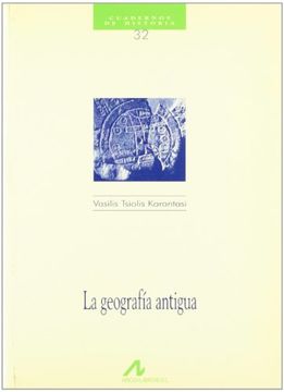 portada La geografía antigua (Cuadernos de historia)