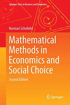 portada Mathematical Methods in Economics and Social Choice (en Inglés)