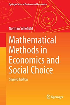 portada Mathematical Methods in Economics and Social Choice