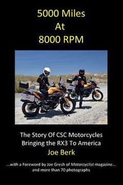 portada 5000 Miles At 8000 RPM (in English)