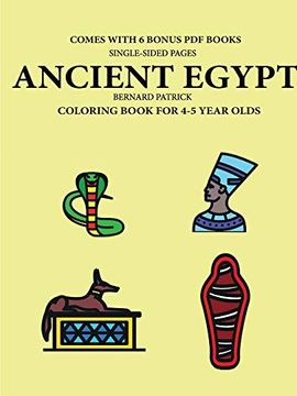 portada Coloring Book for 4-5 Year Olds (Ancient Egypt) (en Inglés)