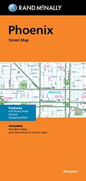 portada Rand Mcnally Folded Map: Phoenix Street map (en Inglés)