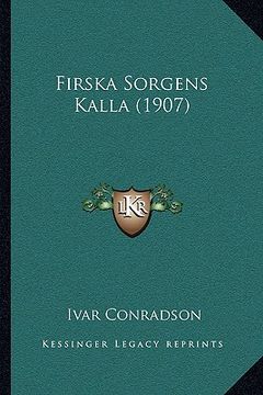 portada Firska Sorgens Kalla (1907) (en Sueco)