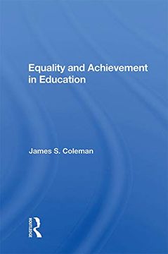 portada Equality and Achievement in Education (in English)