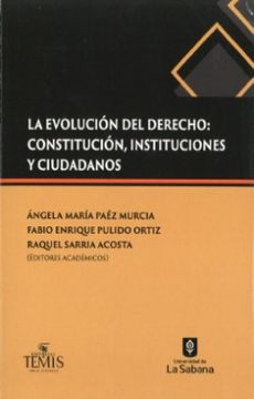 portada La Evolución del Derecho: Constitución, Instituciones y Ciudadanos (in Spanish)