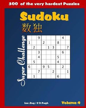 portada SUDOKU Super Challenge Very Hard Puzzle Book (in English)