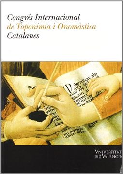 portada Congrés Internacional de Toponímia i Onomàstica Catalanes (in Spanish)