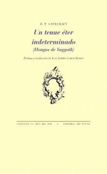 portada Un Tenue Eter Indeterminado (in Spanish)