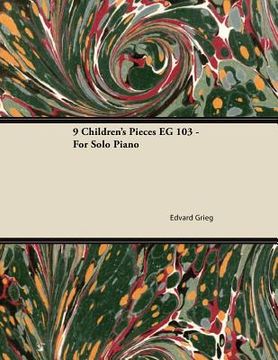 portada 9 children's pieces eg 103 - for solo piano (en Inglés)