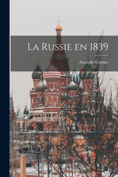 portada La Russie en 1839 (in Esperanto)