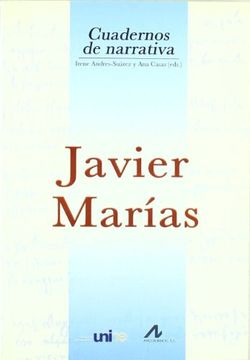 portada Javier Marías (Cuadernos de narrativa)