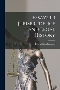 portada Essays in Jurisprudence and Legal History (en Inglés)