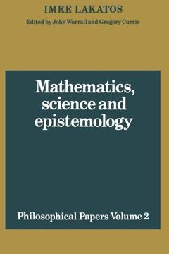 portada Mathematics, Science and Epistemology: Volume 2, Philosophical Papers Paperback: Philosophical Papers v. 2 (Philosophical Papers (Cambridge)) (en Inglés)