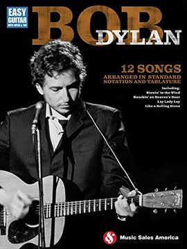 portada Bob Dylan - Easy Guitar: Easy Guitar with Notes & Tab (in English)