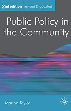 portada Public Policy in the Community (Public Policy and Politics) (in English)