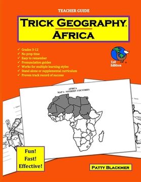 portada Trick Geography: Africa--Teacher Guide: Making things what they're not so you remember what they are! (en Inglés)