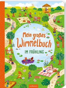 portada Mein Großes Wimmelbuch - im Frühling (en Alemán)