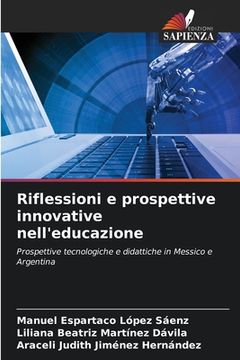 portada Riflessioni e prospettive innovative nell'educazione (in Italian)