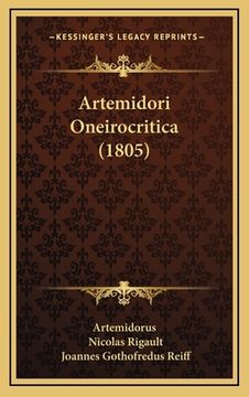 portada Artemidori Oneirocritica (1805) (en Latin)