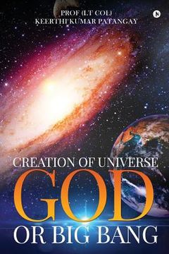 portada Creation of Universe God or Big Bang (en Inglés)