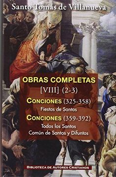 portada Obras Completas de Santo Tomás de Villanueva. Viii (2-3)
