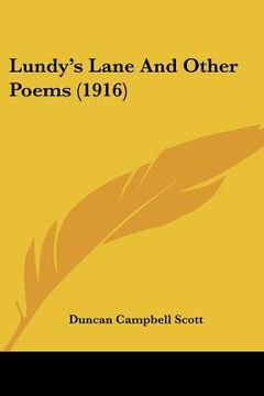 portada lundy's lane and other poems (1916) (in English)