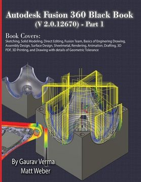 portada Autodesk Fusion 360 Black Book (V 2.0.12670) - Part 1 (en Inglés)