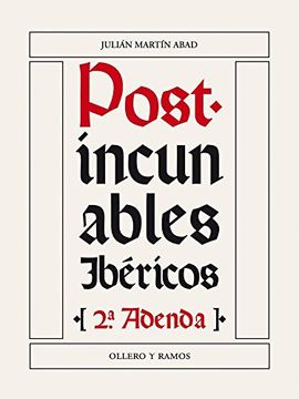 portada Post-Incunables Ibéricos