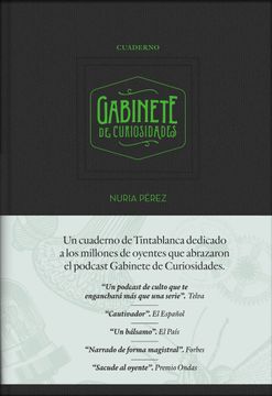 portada CUADERNO GABINETE DE CURIOSIDADES (in Spanish)
