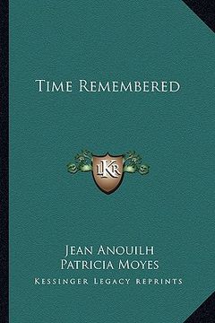 portada time remembered (in English)