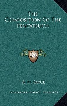 portada the composition of the pentateuch (en Inglés)
