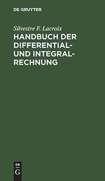 portada Handbuch der Differential- und Integral-Rechnung (in German)