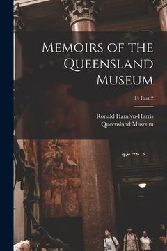 portada Memoirs of the Queensland Museum; 14 part 2 (in English)