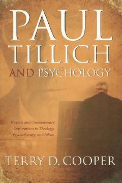 portada paul tillich and psychology: historic and contemporary explorations in theology, psychotherapy, and ethics (en Inglés)