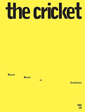 portada The Cricket: Black Music in Evolution, 1968–69 (en Inglés)