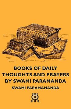 portada books of daily thoughts and prayers by swami paramanda (in English)