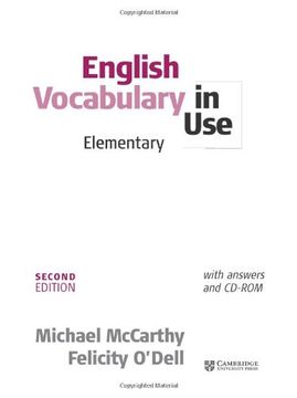 portada English Vocabulary in use Elementary With Answers and Cd-Rom (en Inglés)
