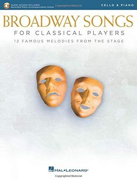portada Broadway Songs for Classical Players - Violin and Piano: With Online Audio of Piano Accompaniments 