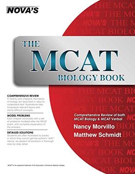 portada The Mcat Biology Book (en Inglés)