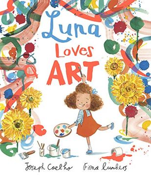 portada Luna Loves art (Luna Loves. , 2) (in English)