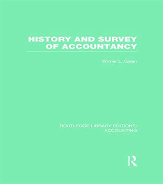 portada History and Survey of Accountancy (Rle Accounting) (in English)