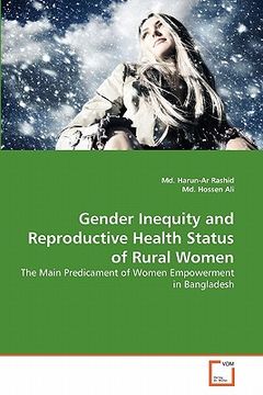 portada gender inequity and reproductive health status of rural women (en Inglés)