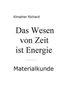 portada Das Wesen Von Zeit Ist Energie (German Edition)