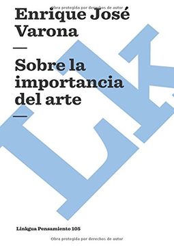 portada Sobre la importancia del arte (Spanish Edition)