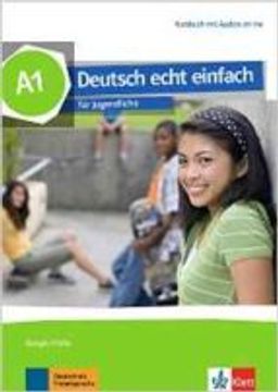 portada DEUTSCH ECHT EINFACH A1 ALUMNO + AUDIO (En papel) (in German)