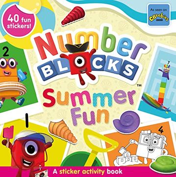 portada Numberblocks Summer Fun: A Sticker Activity Book (in English)