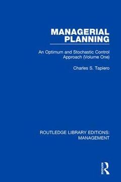 portada Managerial Planning: An Optimum and Stochastic Control Approach (Volume 1) (Routledge Library Editions: Management) 