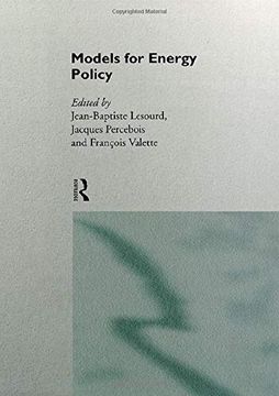 portada Models for Energy Policy (Routledge new International Studies in Economic Modelling)