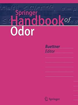 portada Springer Handbook of Odor (Springer Handbooks) (en Inglés)