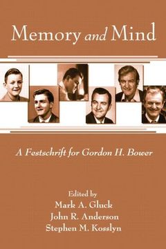 portada Memory and Mind: A Festschrift for Gordon h. Bower (Psychology Press Festschrift Series) (en Inglés)